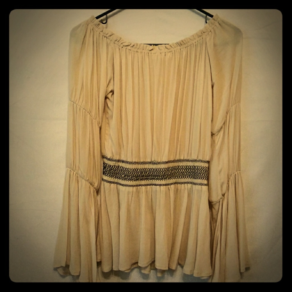 Renaissance Boho Style Top